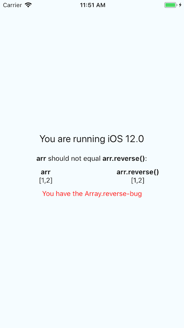 The Array.reverse bug inside a React Native-app