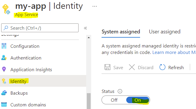 Passwordless Connection String To Azure Sql Database Using Azure Managed  Identity